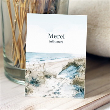 Carte recto-verso - portrait