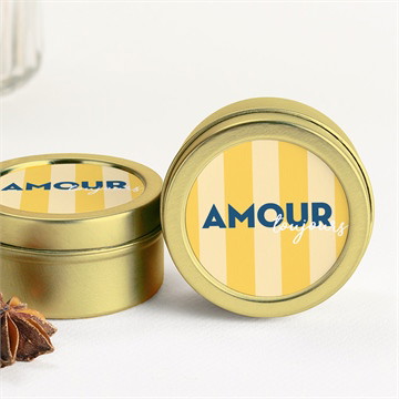 Bougie mariage amour d'été
