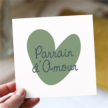 Carte demande parrain marraine parrain d’amour