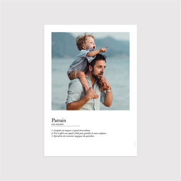 Affiche demande parrain marraine parrain d’amour