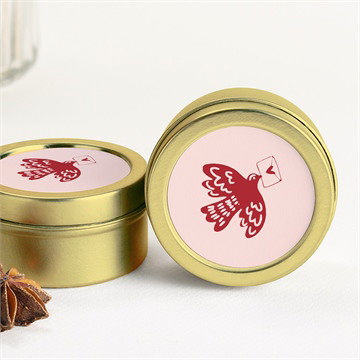 Bougie demande témoin vintage romantique