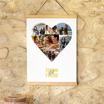 Affiche témoin touche d'humour - Mise en situation
