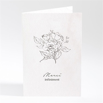 Carte pliée - portrait
