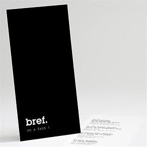Menu anniversaire bref