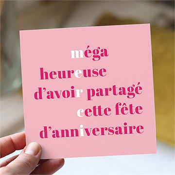 Remerciement anniversaire 40 ans humour
