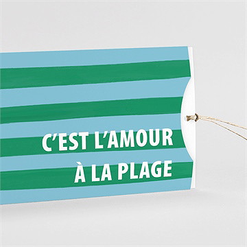 Faire-part mariage c’est l’amour à la plage