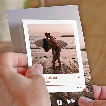 Faire-part mariage playlist