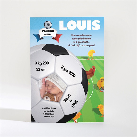 Faire-part naissance réf. N21003 réf.N21003