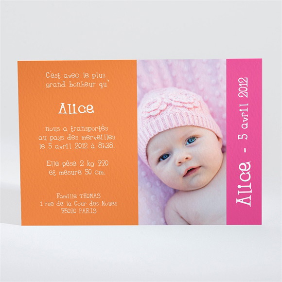 Faire-part naissance réf. N11008 réf.N11008