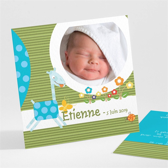 Faire-part naissance réf. N30104 réf.N30104