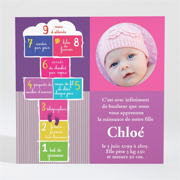 Faire-part naissance réf. N30013 réf.N30013