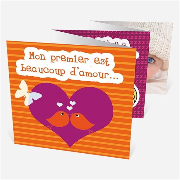 Faire-part naissance réf. N80006 réf.N80006