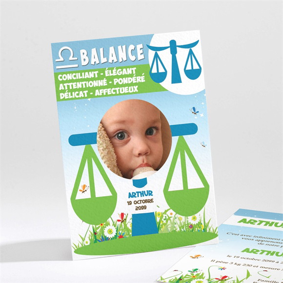 Faire-part naissance réf. N21167 réf.N21167