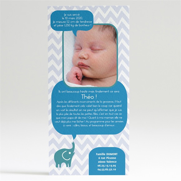 Faire-part naissance réf. N22009 réf.N22009