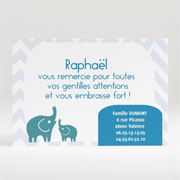 Remerciement naissance réf. N12017 réf.N12017