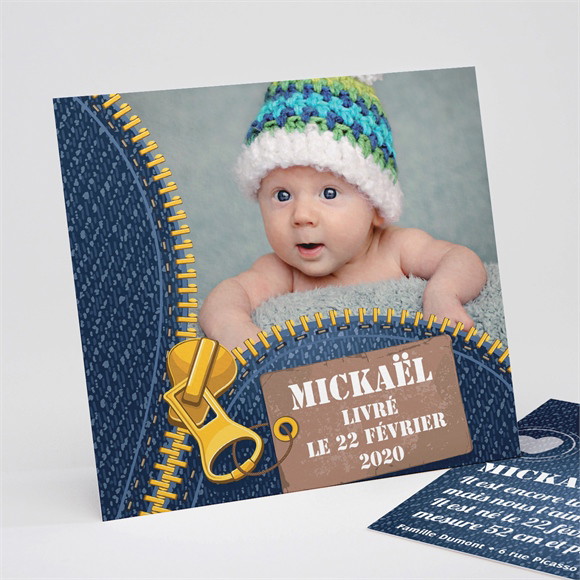 Faire-part naissance réf. N31106 réf.N31106