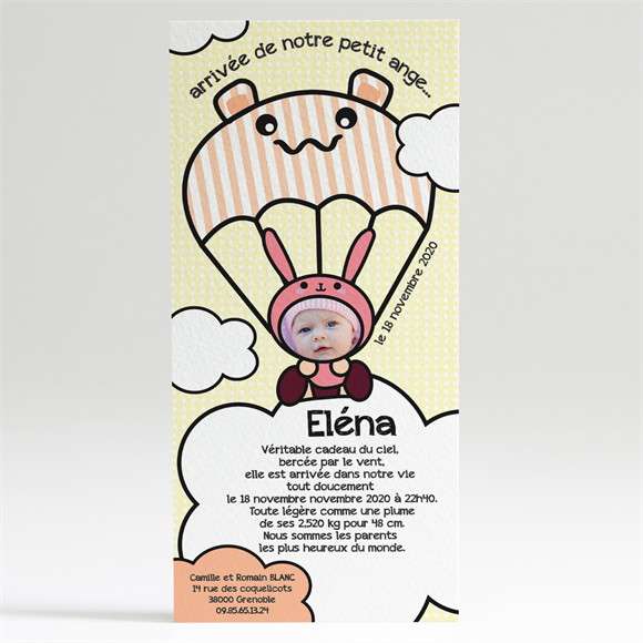 Faire-part naissance réf. N22010 réf.N22010
