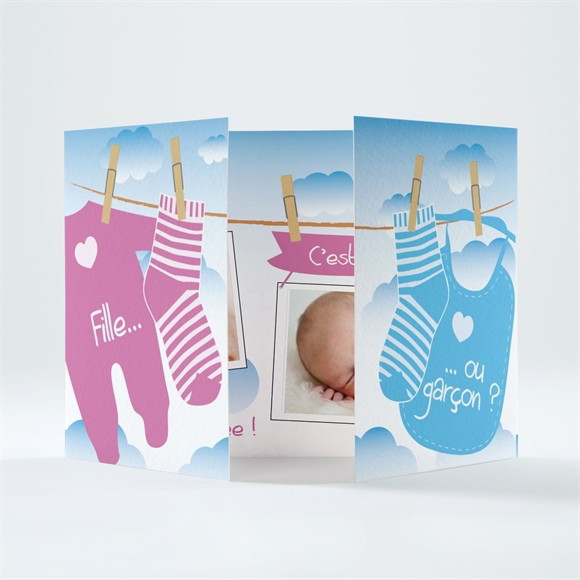 Faire-part naissance réf. N70105 réf.N70105