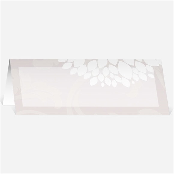 Marque-place mariage Oui avec prénoms mariés réf.N44003