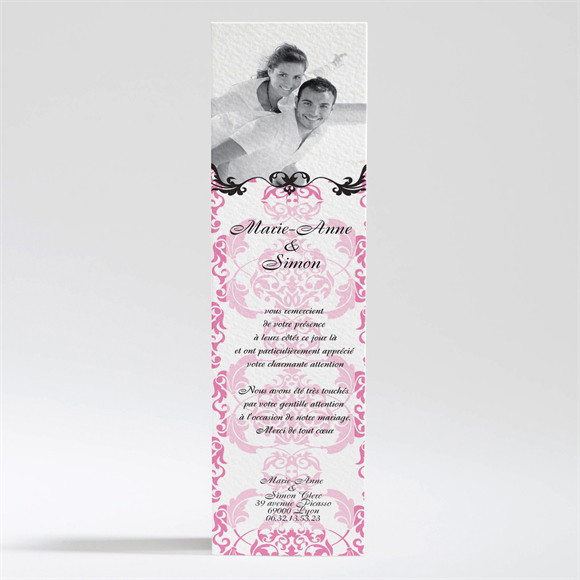 Remerciement mariage Tenue de Gala réf.N20058