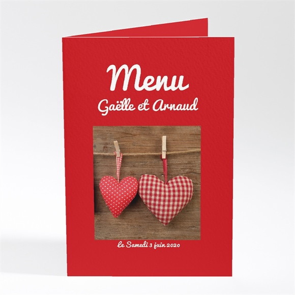 Menu mariage Idylle réf.N40178