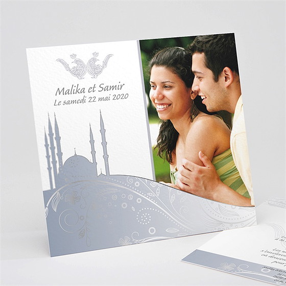 Faire-part mariage mariage authentique
