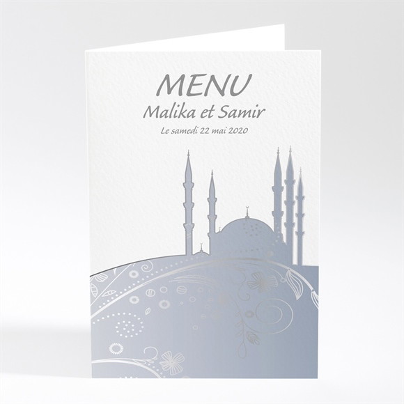 Menu mariage Mariage authentique réf.N40184