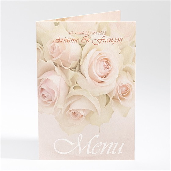 Menu mariage le bouquet