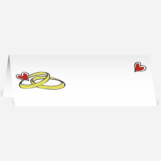 Marque-place mariage original et frais