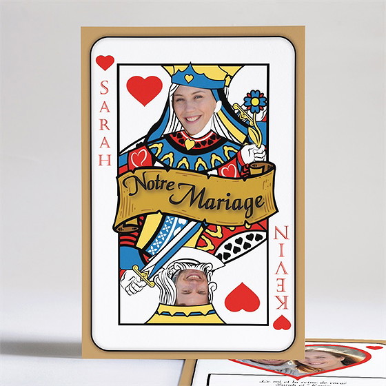 Faire-part mariage atout coeur mariage