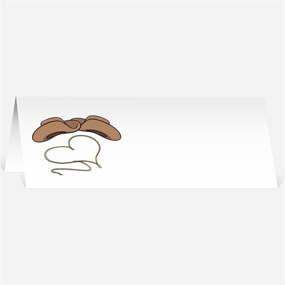Marque-place mariage Far west humour réf.N44087