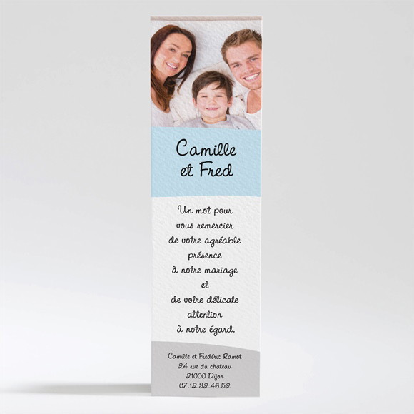 Remerciement mariage Surprise nous nous marions réf.N200123