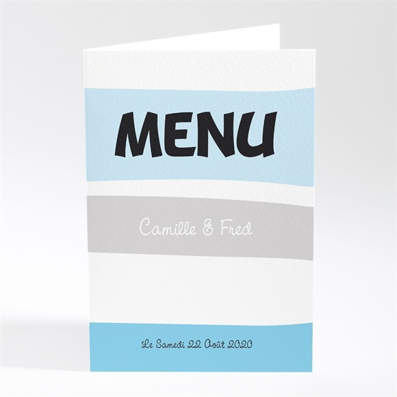 Menu mariage Surprise nous nous marions réf.N401132