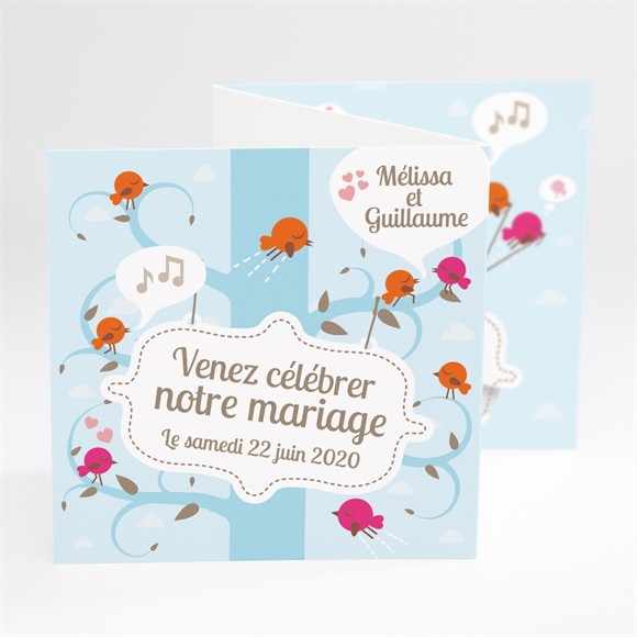 Faire-part mariage La célébration originale réf.N81005