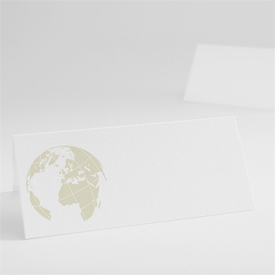 Marque-place mariage passeport de l'amour