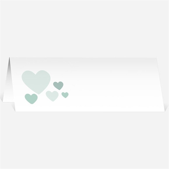 Marque-place mariage Sous les coeurs de l'Amour réf.N440108