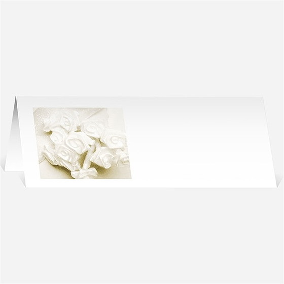 Marque-place mariage beau parchemin