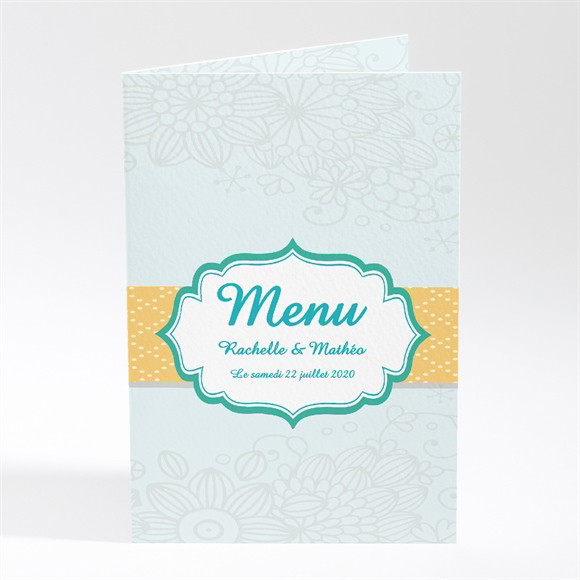 Menu mariage Notre Histoire réf.N401148