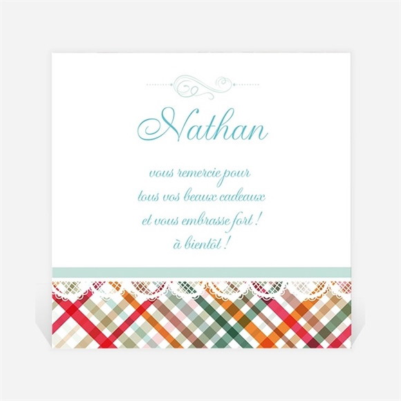 Remerciement naissance réf. N30029 réf.N30029