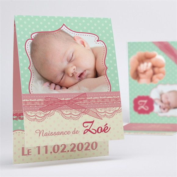 Faire-part naissance réf. N50124 réf.N50124