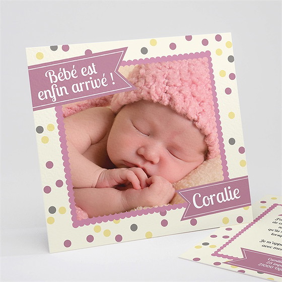 Faire-part naissance réf. n31131