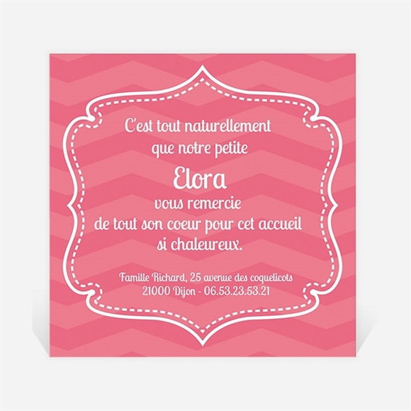 Remerciement naissance réf. N30053 réf.N30053