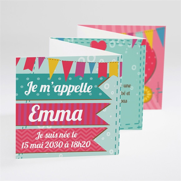 Faire-part naissance réf. N80017 réf.N80017