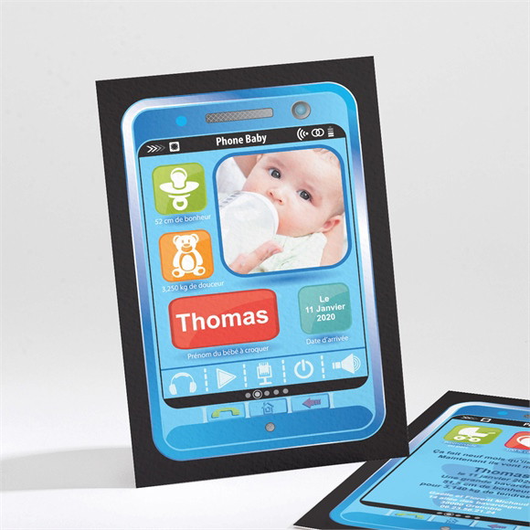 Faire-part naissance Fun et sympa réf.N21174