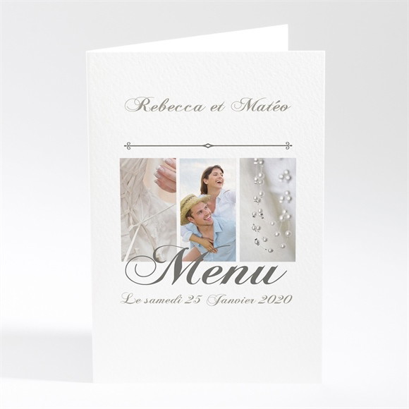 Menu mariage Sérénité réf.N401155
