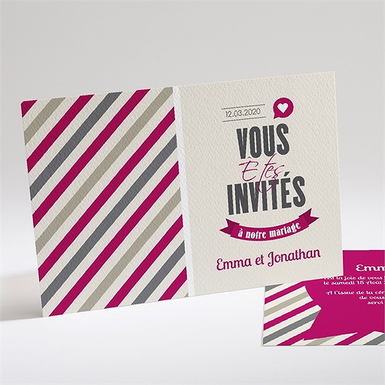 Faire-part mariage vous êtes invités