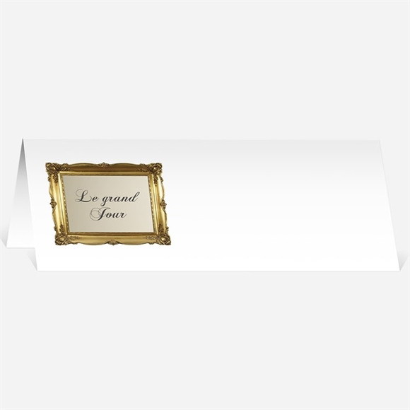 Marque-place mariage Petit Noeud doré réf.N440138