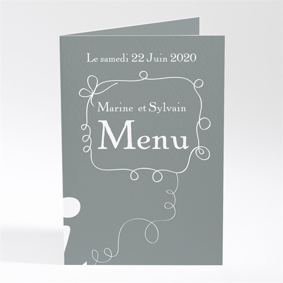 Menu mariage Toi + Moi réf.N401210