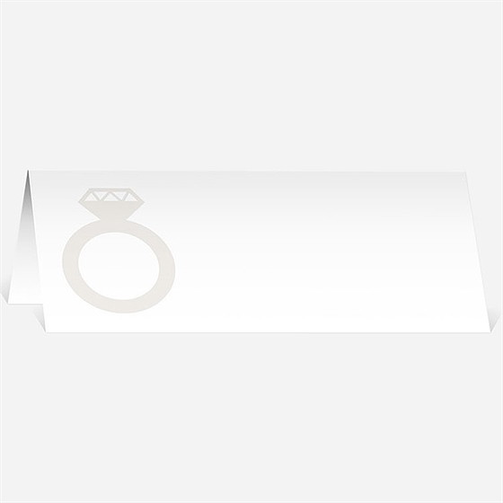 Marque-place mariage notre diamant