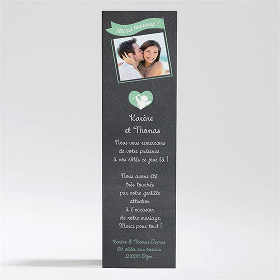 Remerciement mariage cupidon